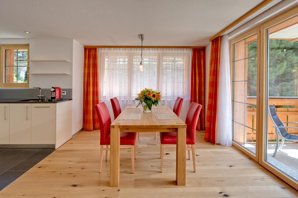 צרמט Jaegerhof Serviced Apartements חדר תמונה