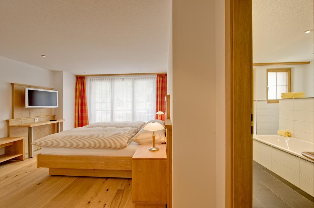 צרמט Jaegerhof Serviced Apartements חדר תמונה